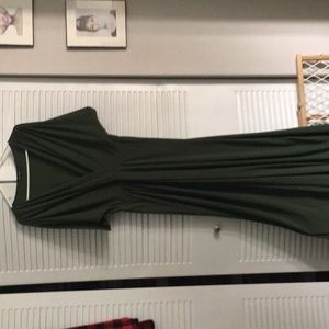 Olive Long summer dress